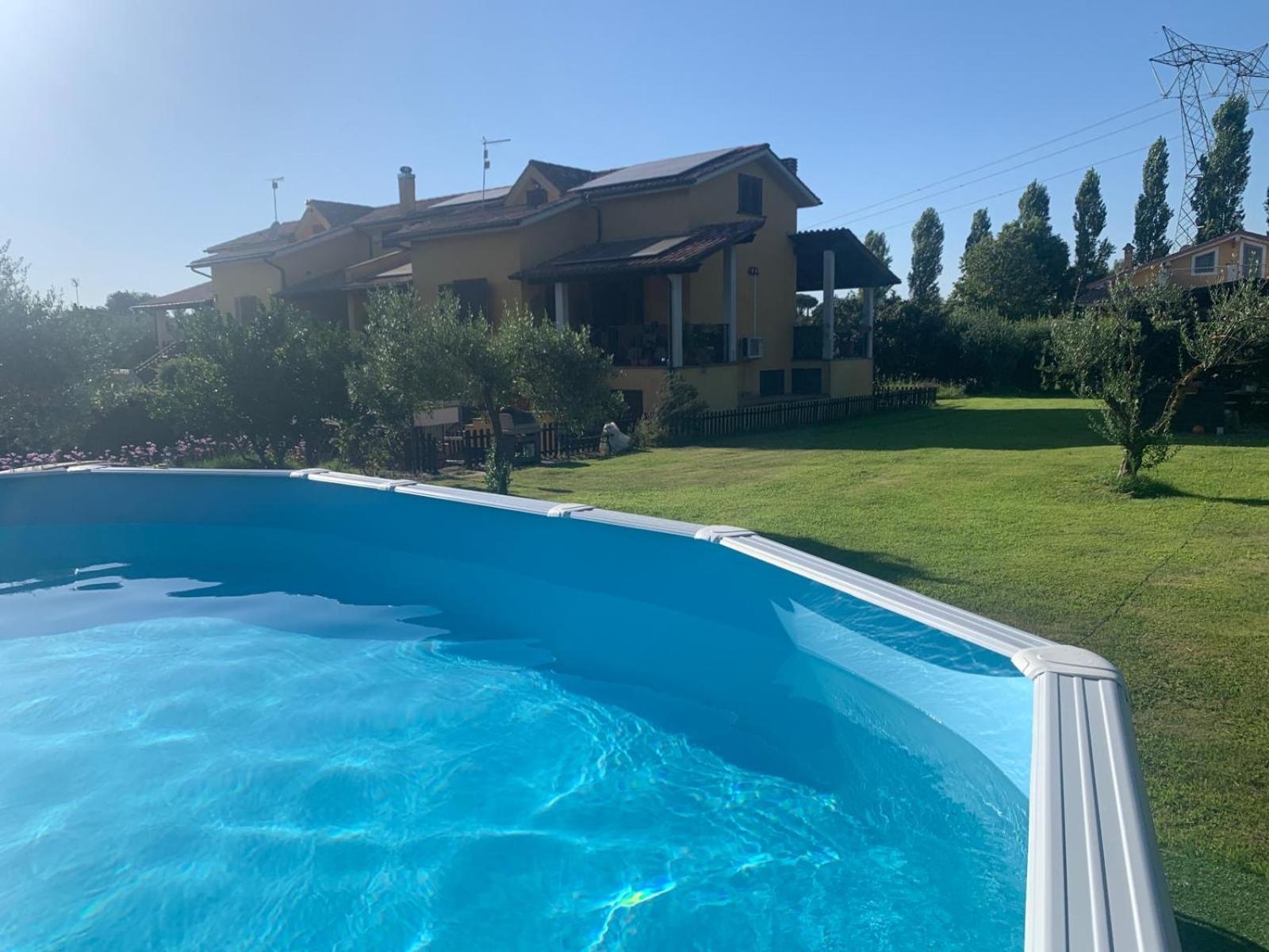 La Rosa Del Lago Bracciano Kültér fotó
